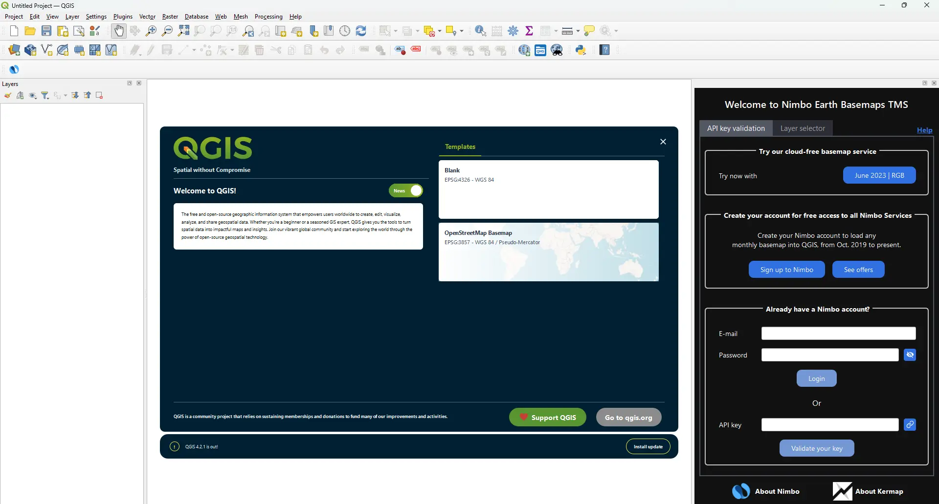 qgis-nimbo-login