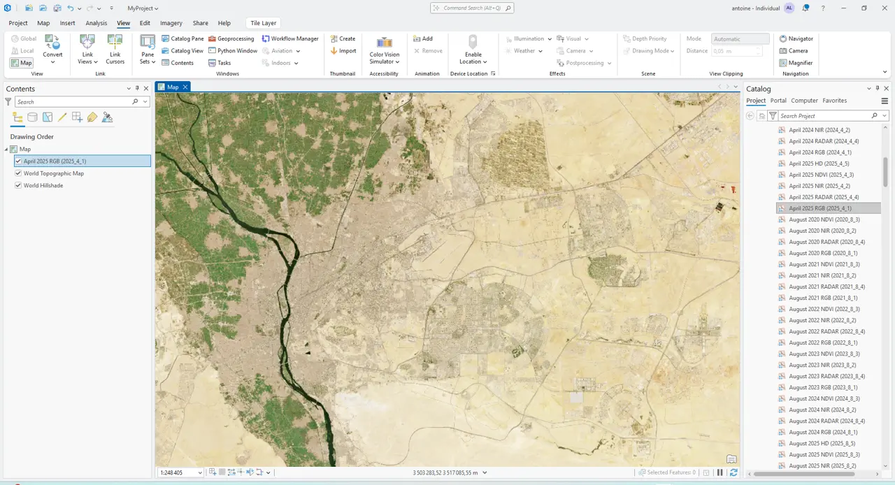 Zoomed imagery success